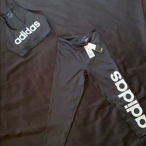 Adidas bra and Capris
